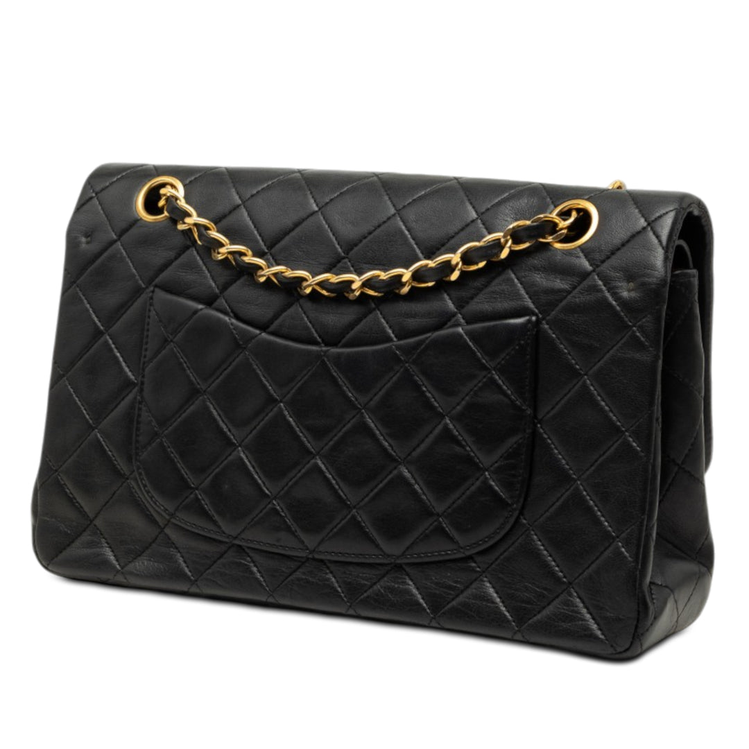 Chanel Medium Classic Cuir d’agneau Double rabat