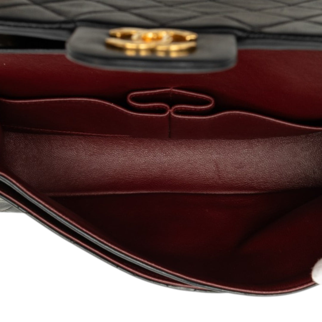 Chanel Medium Classic Cuir d’agneau Double rabat