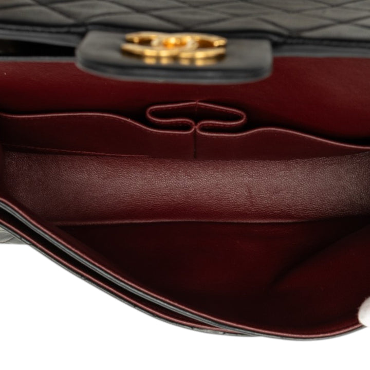 Chanel Medium Classic Cuir d’agneau Double rabat