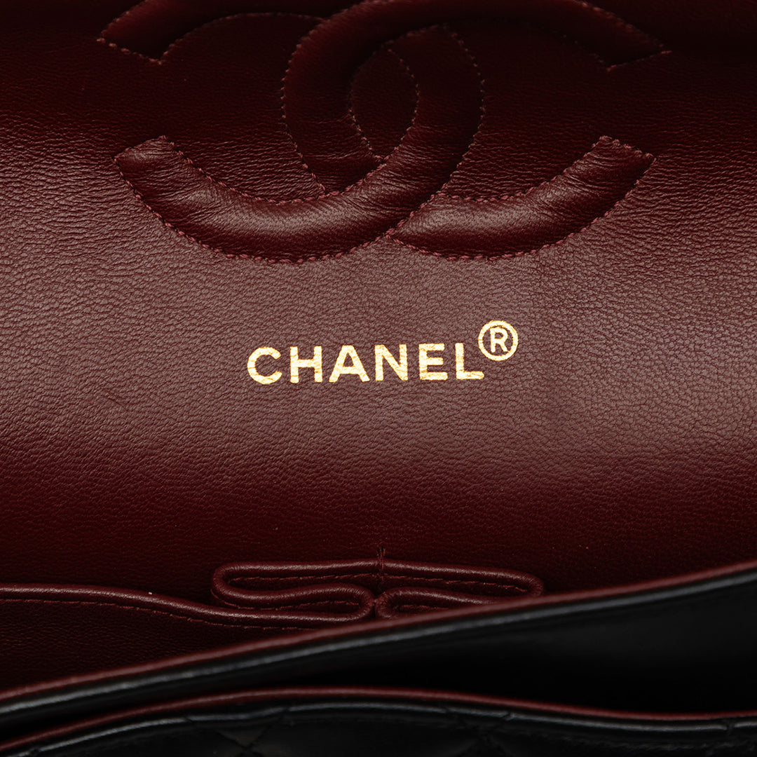 Chanel Medium Classic Cuir d’agneau Double rabat