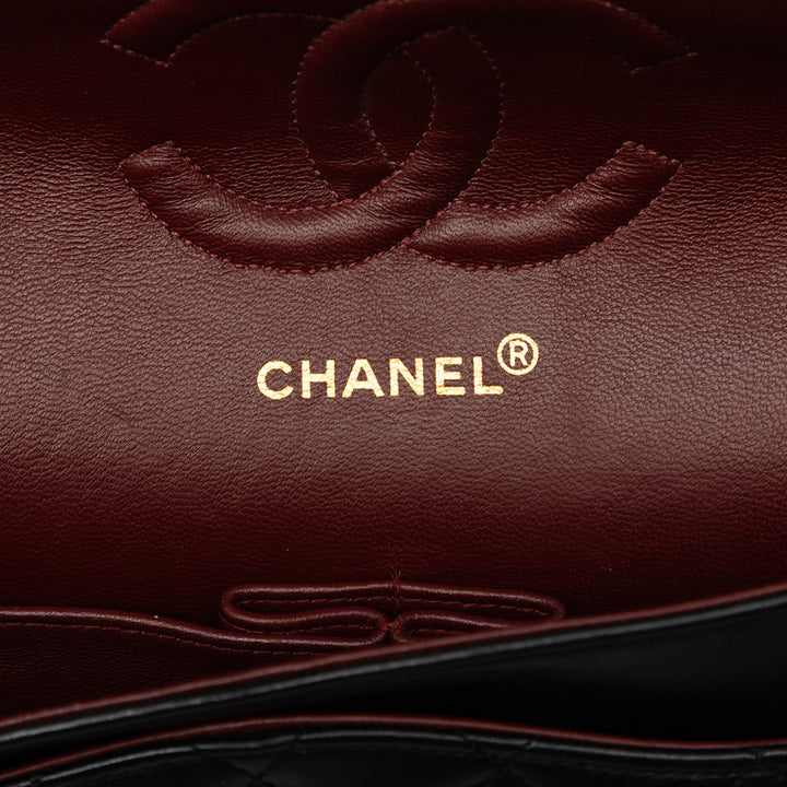 Chanel Medium Classic Cuir d’agneau Double rabat
