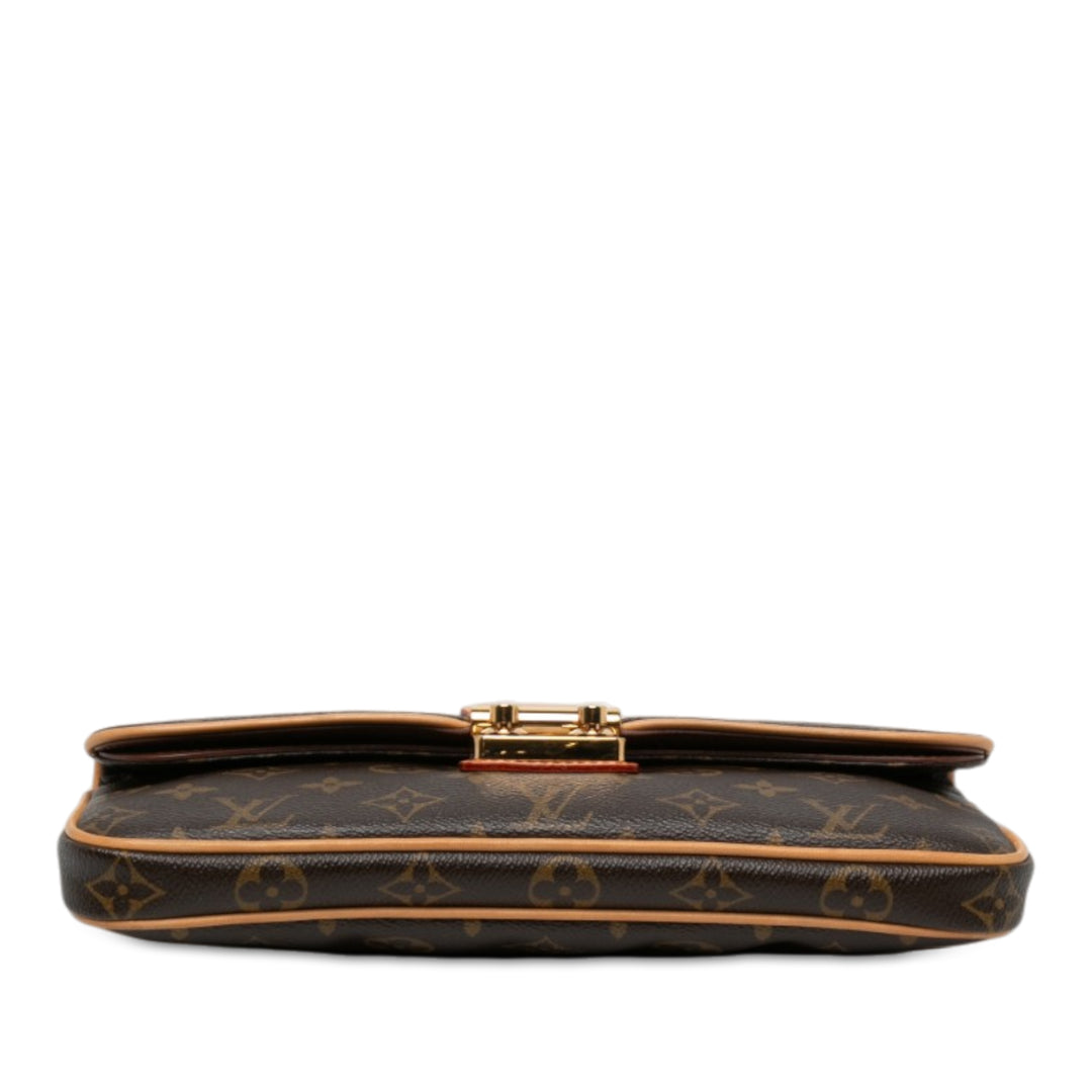 Louis Vuitton Sofia Coppola Slim Pochette Monogram Marron – vue 3 – GABY PARIS