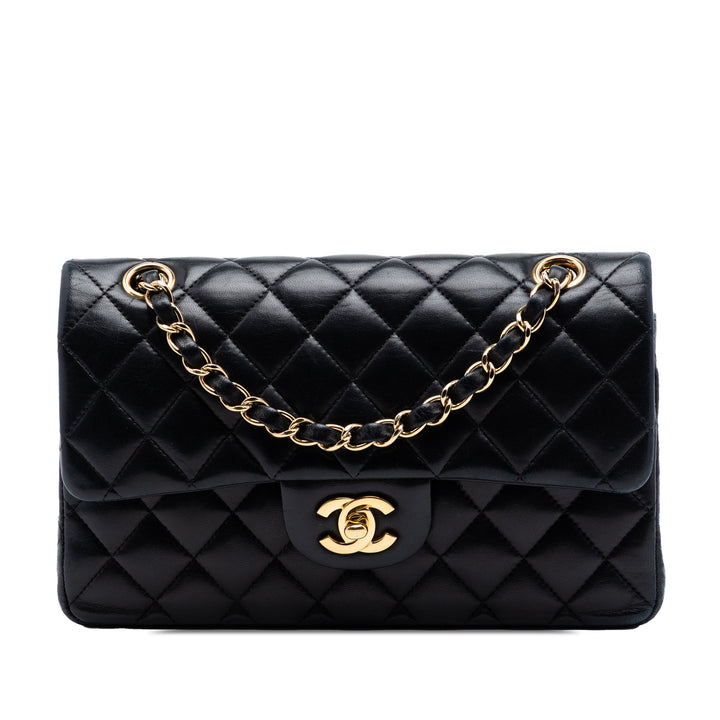 Chanel Small Classic Cuir d’agneau Double rabat