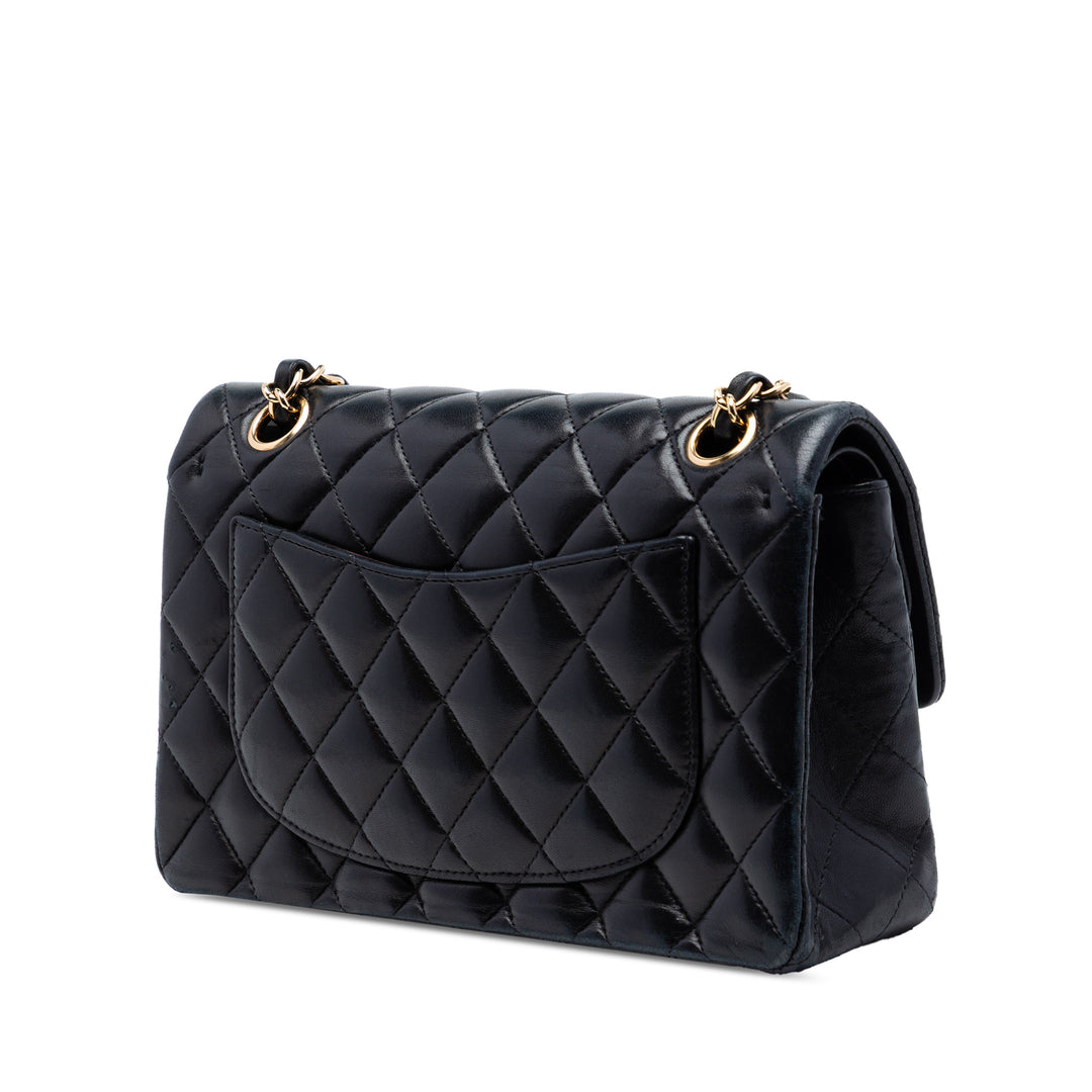 Chanel Small Classic Cuir d’agneau Double rabat