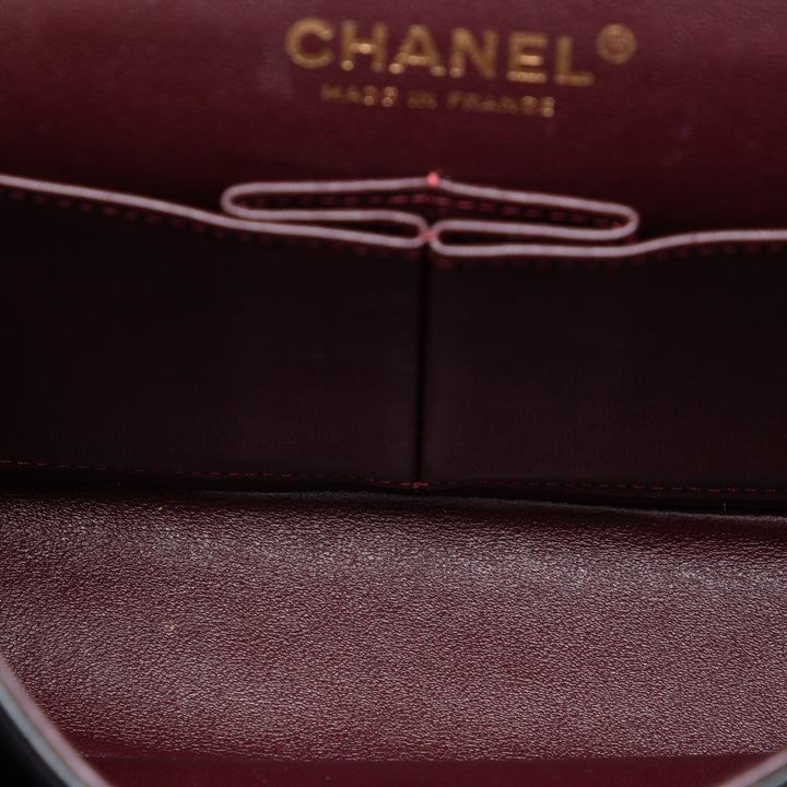 Chanel Small Classic Cuir d’agneau Double rabat