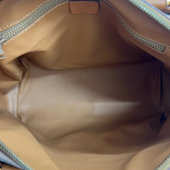 Celine Macadam Coated Toile Boston Sac