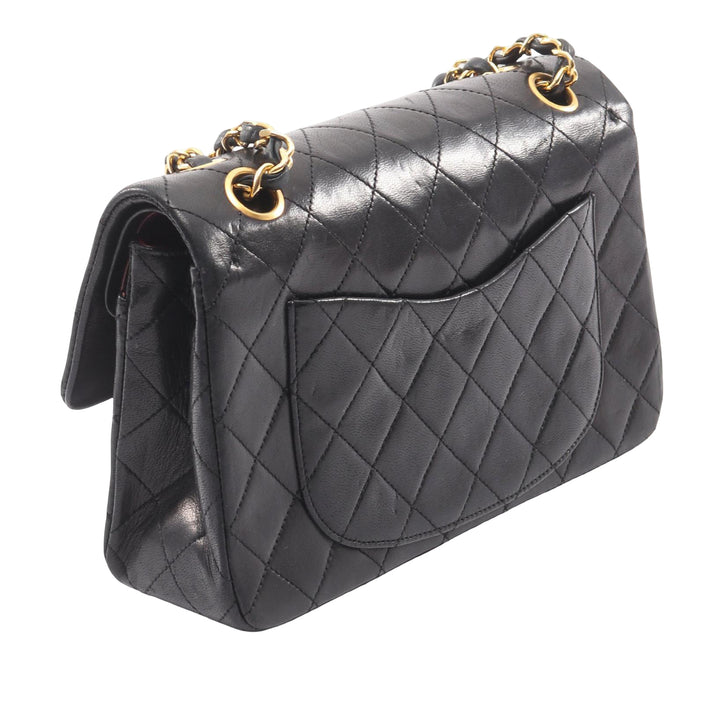 Chanel Small Classic Cuir d’agneau Double rabat