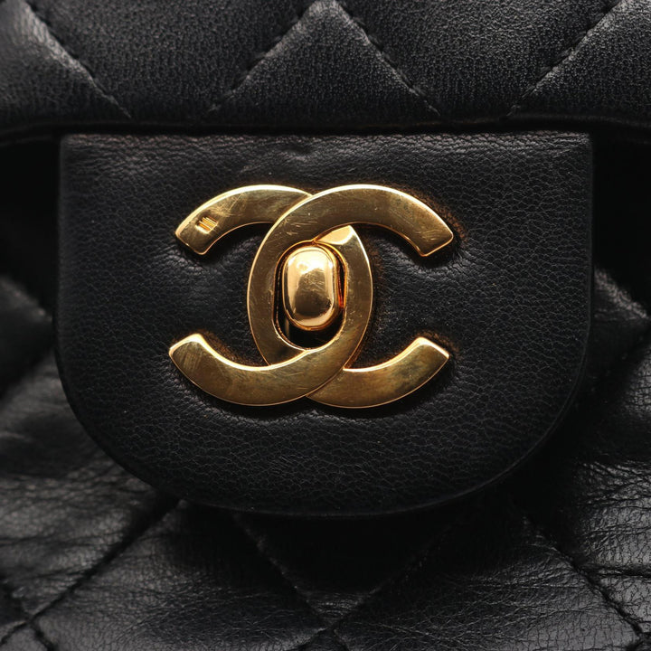 Chanel Small Classic Cuir d’agneau Double rabat