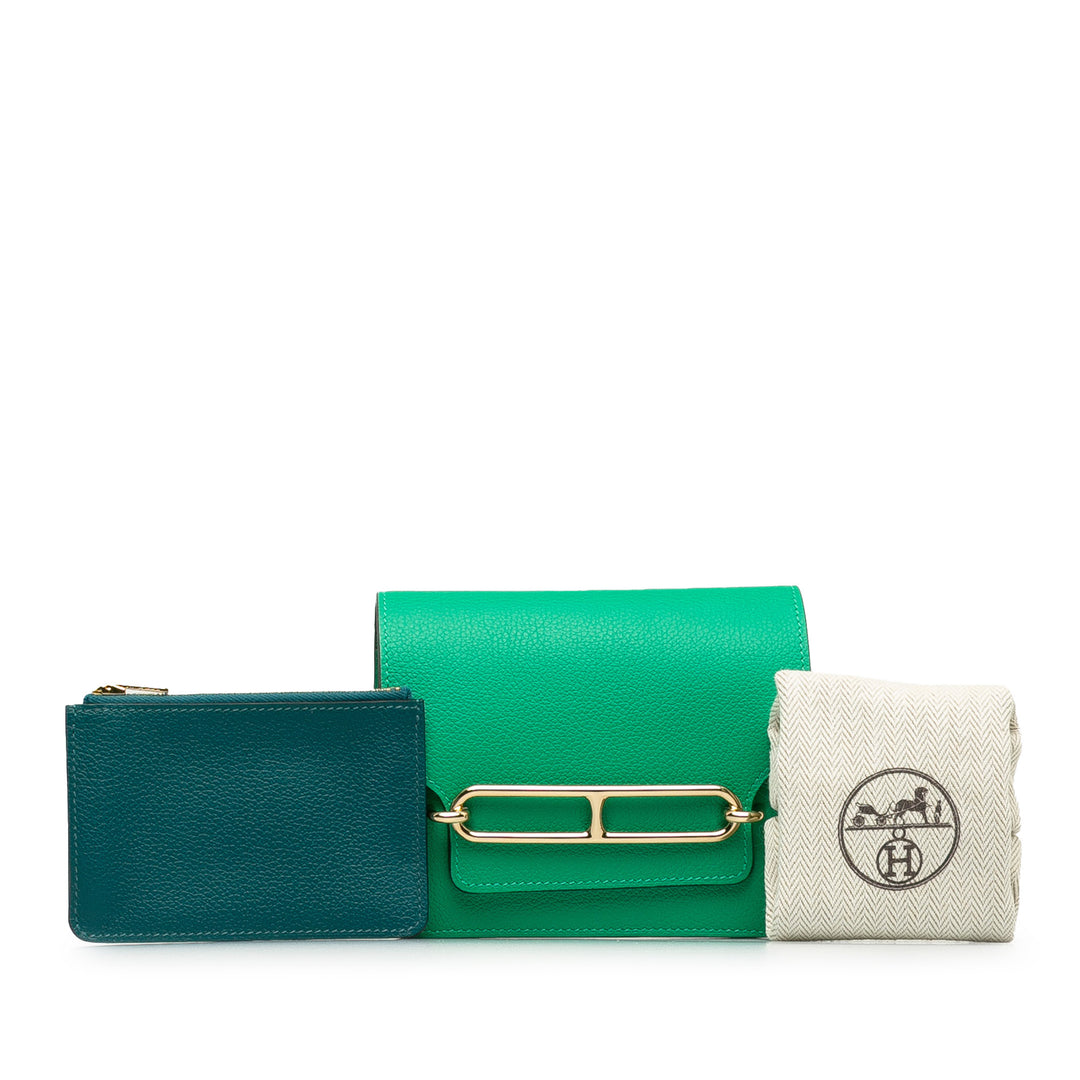 Evercolor Roulis Slim Wallet Green - Gaby Paris