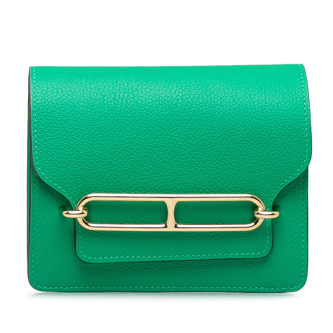 Evercolor Roulis Slim Wallet Green - Gaby Paris