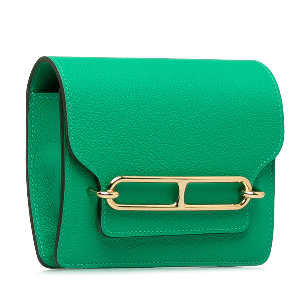 Evercolor Roulis Slim Wallet Green - Gaby Paris