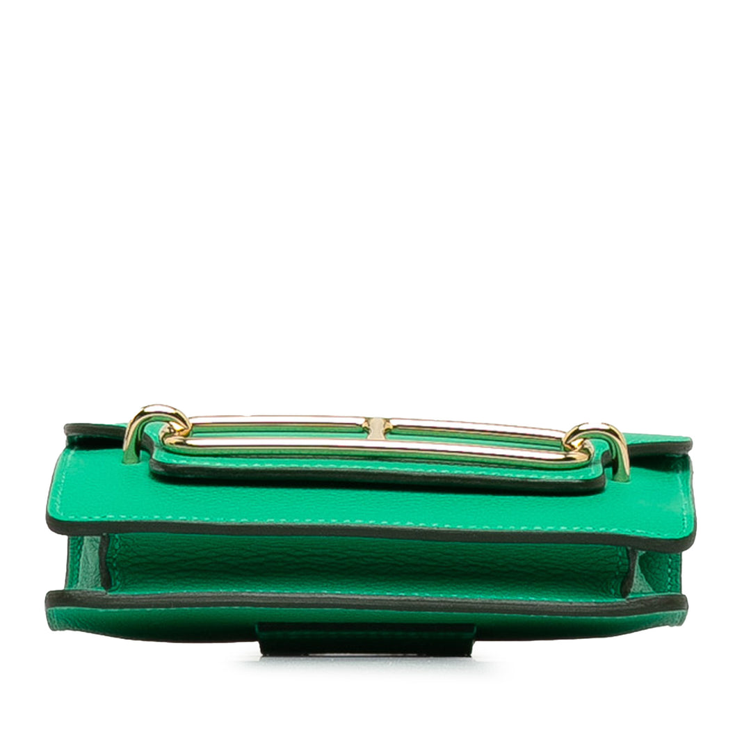 Evercolor Roulis Slim Wallet Green - Gaby Paris