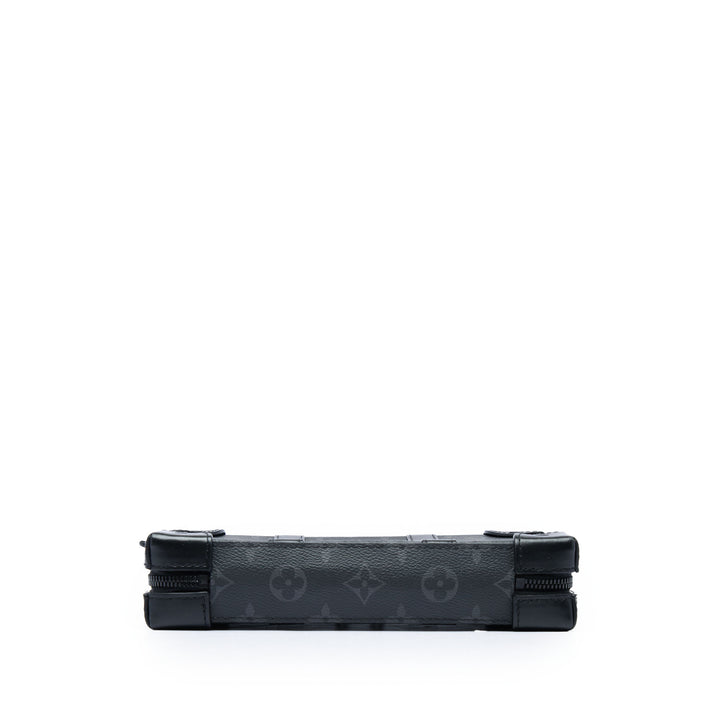 Souple Trunk Portefeuille Sac Monogram Eclipse Noir