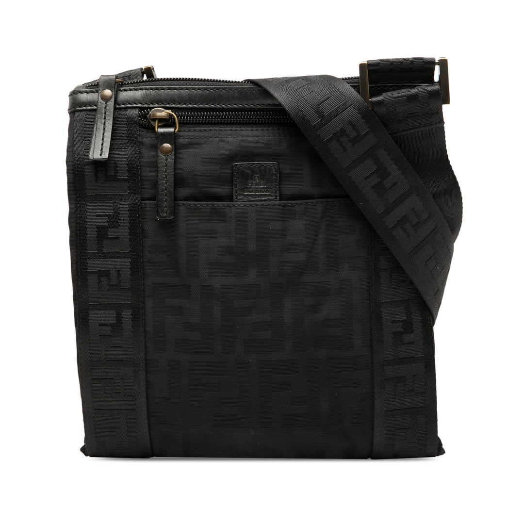 Fendi Zucca Toile Sac porté croisé