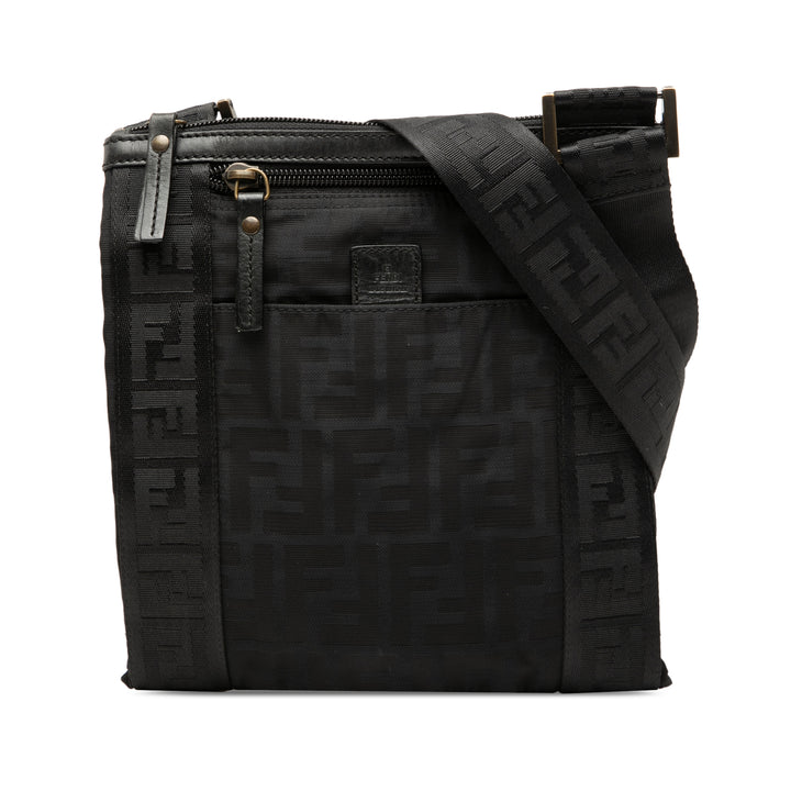 Fendi Zucca Toile Sac porté croisé
