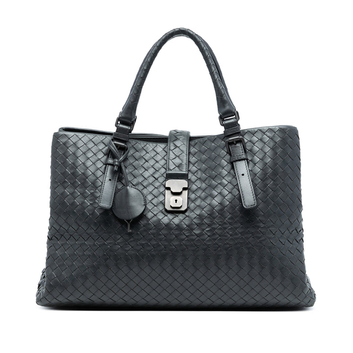 Bottega Veneta Medium Nappa Intrecciato Roma Cabas
