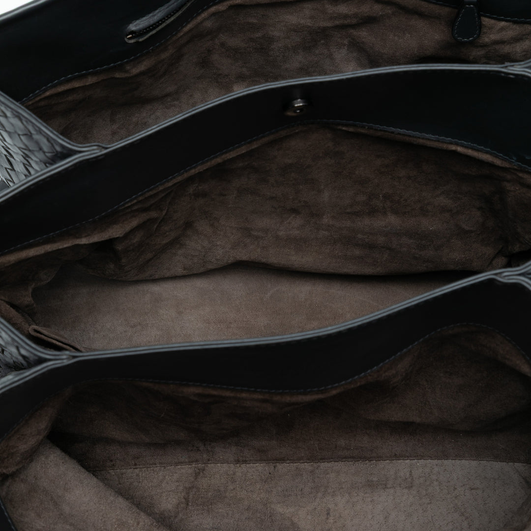Bottega Veneta Medium Nappa Intrecciato Roma Cabas