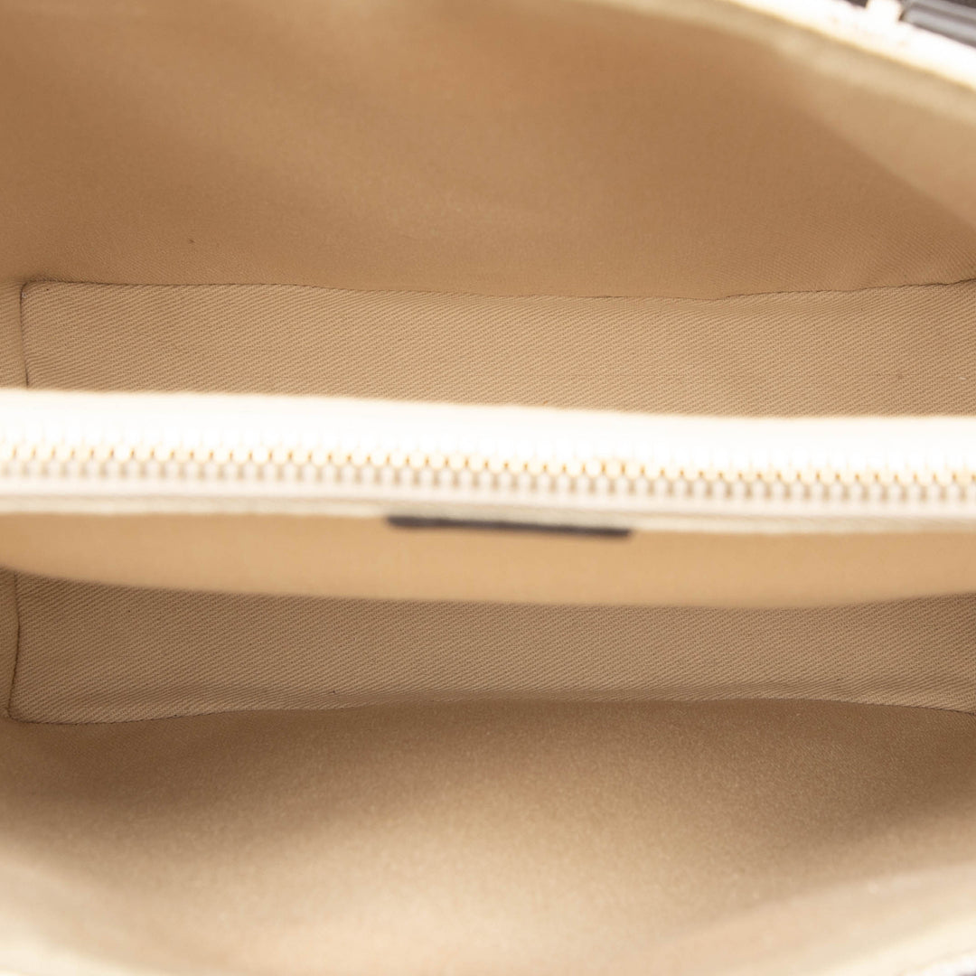 Macadam Cabas Toile enduite Blanc