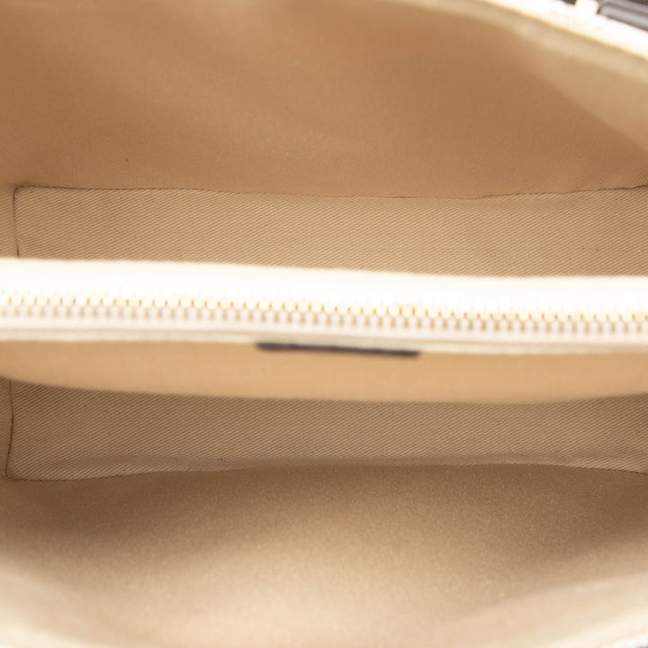 Macadam Cabas Toile enduite Blanc