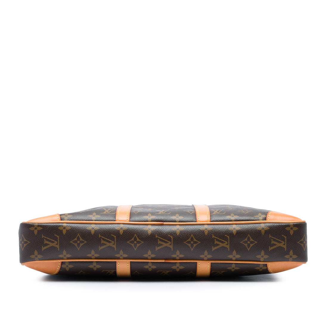 Porte Documents Voyage Monogram Marron
