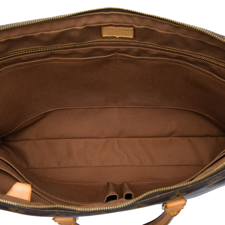 Porte Documents Voyage Monogram Marron