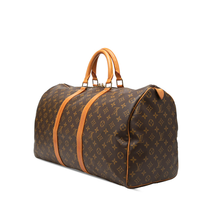 Keepall 50 Monogram Marron