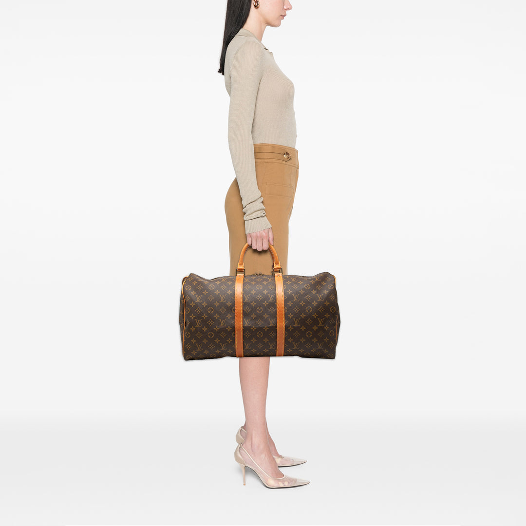 Keepall 50 Monogram Marron