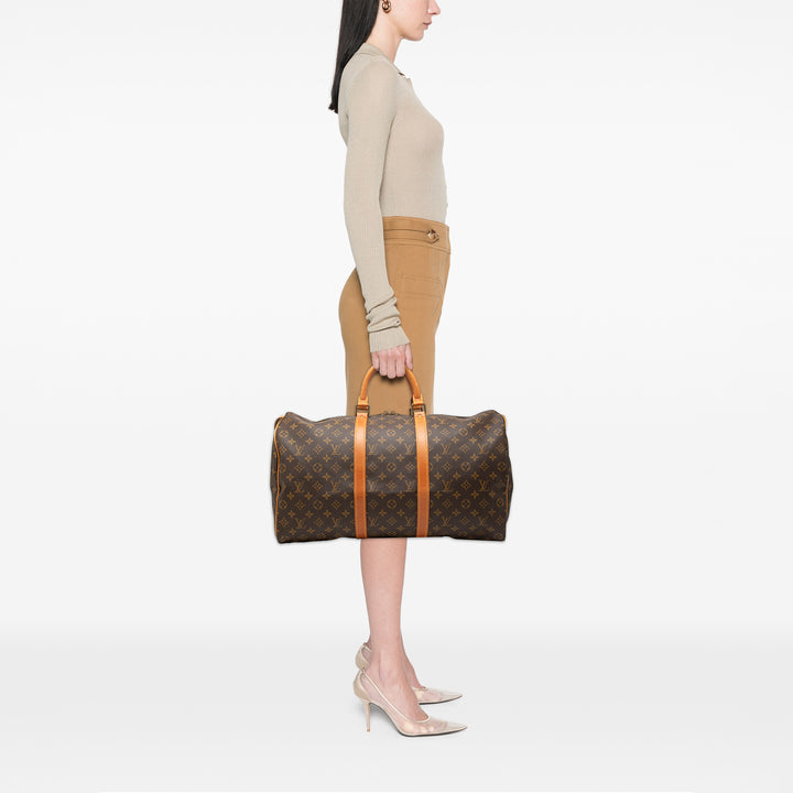 Keepall 50 Monogram Marron