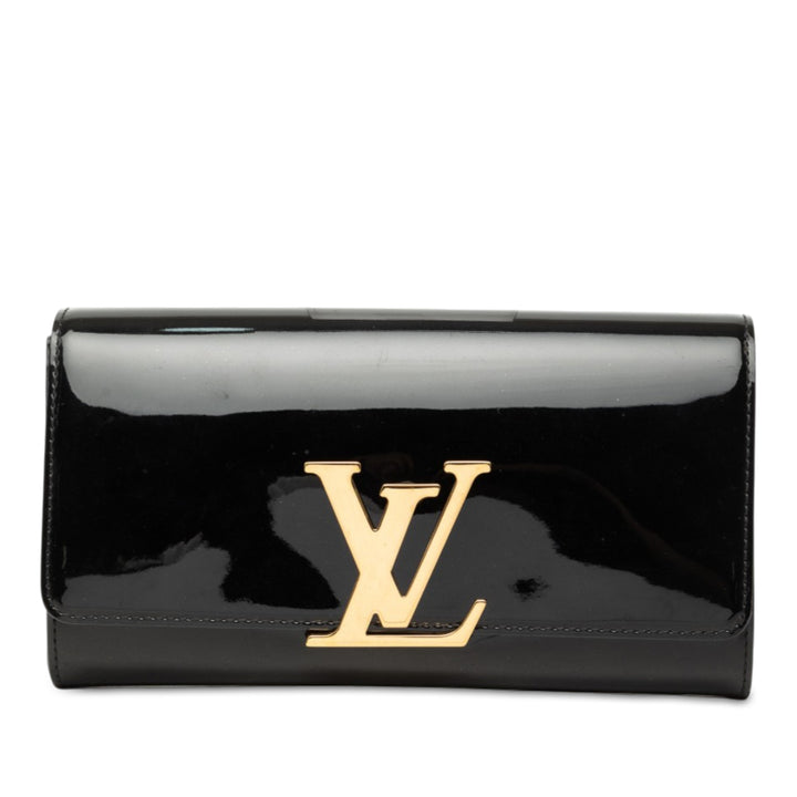 Louis Vuitton Vernis Louise East West Pochette Cuir