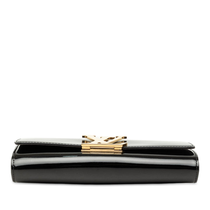 Louis Vuitton Vernis Louise East West Pochette Cuir