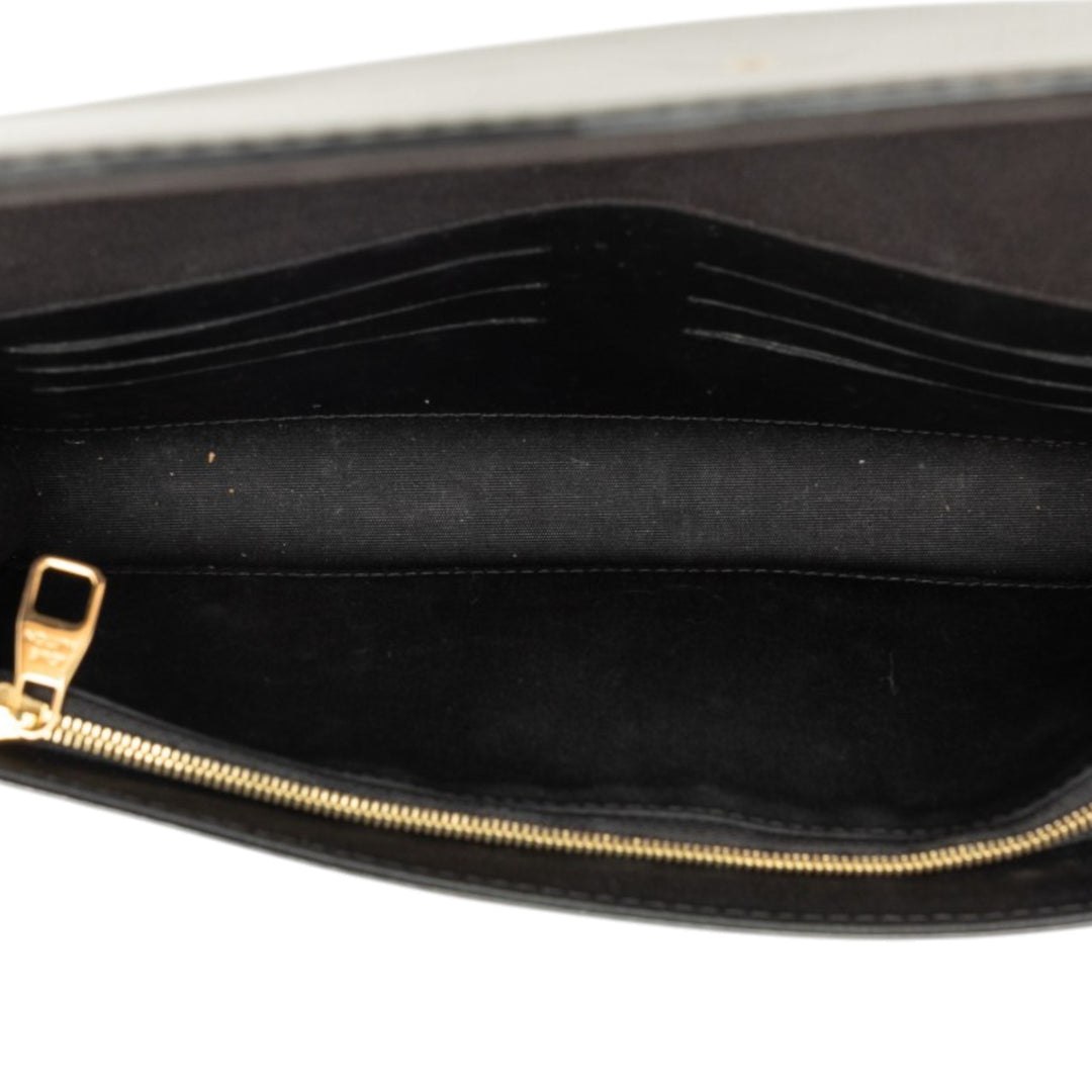 Louis Vuitton Vernis Louise East West Pochette Cuir