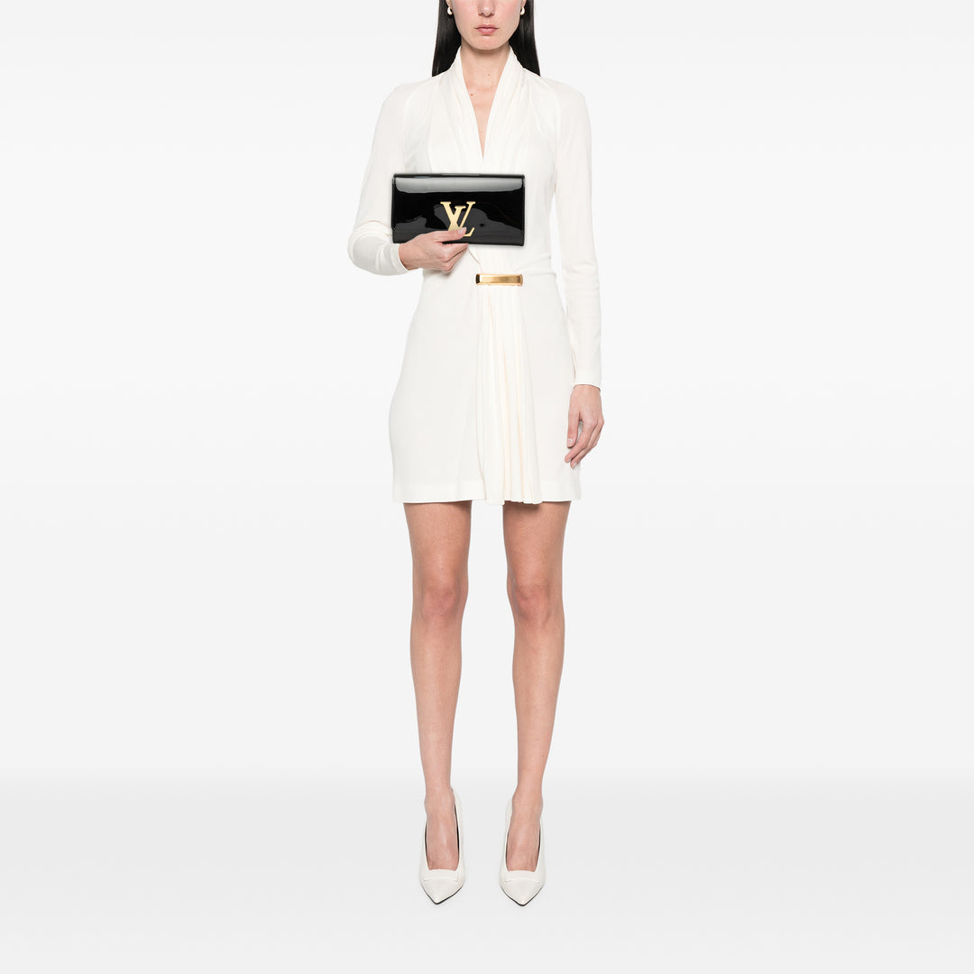 Louis Vuitton Vernis Louise East West Pochette Cuir