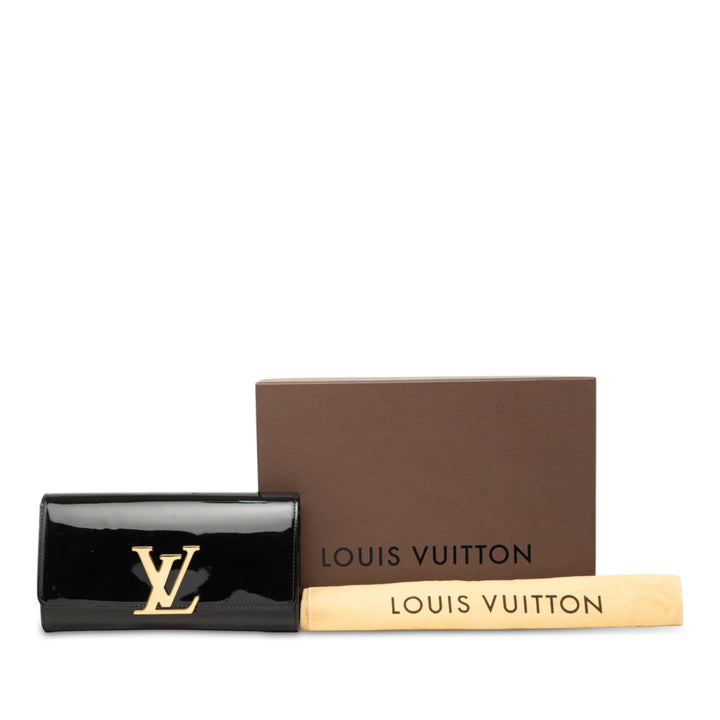 Louis Vuitton Vernis Louise East West Pochette Cuir