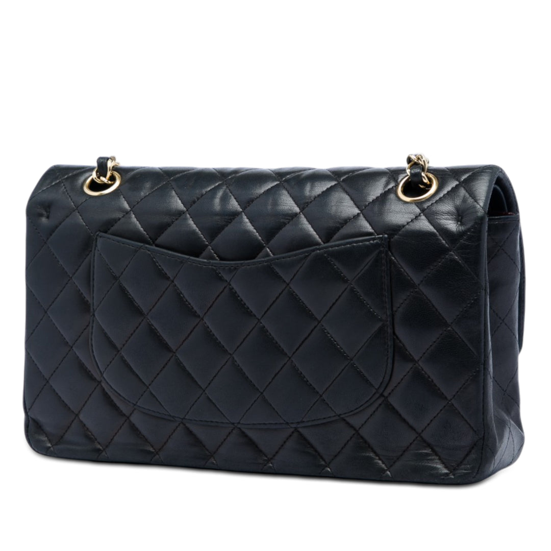 Chanel Medium Classic Cuir d’agneau Double rabat
