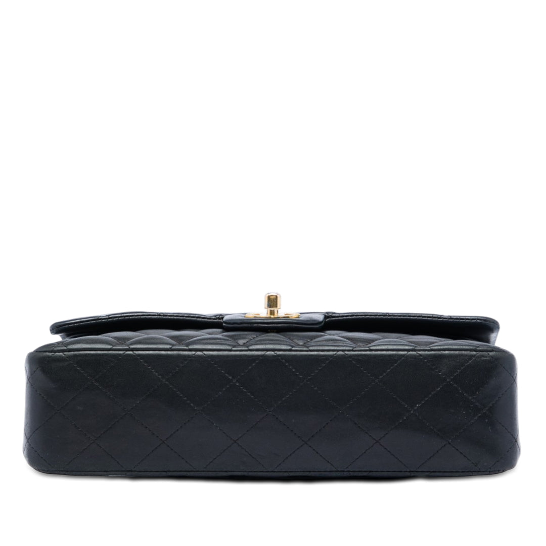 Chanel Medium Classic Cuir d’agneau Double rabat