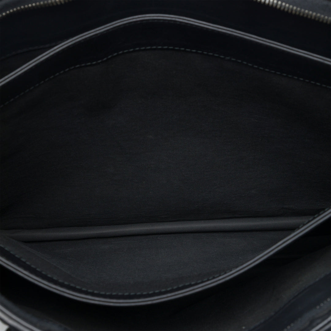Bottega Veneta Intrecciato Business Sac nappa Noir – vue 4 – GABY PARIS