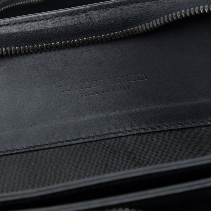 Bottega Veneta Intrecciato Business Sac nappa Noir – vue 5 – GABY PARIS
