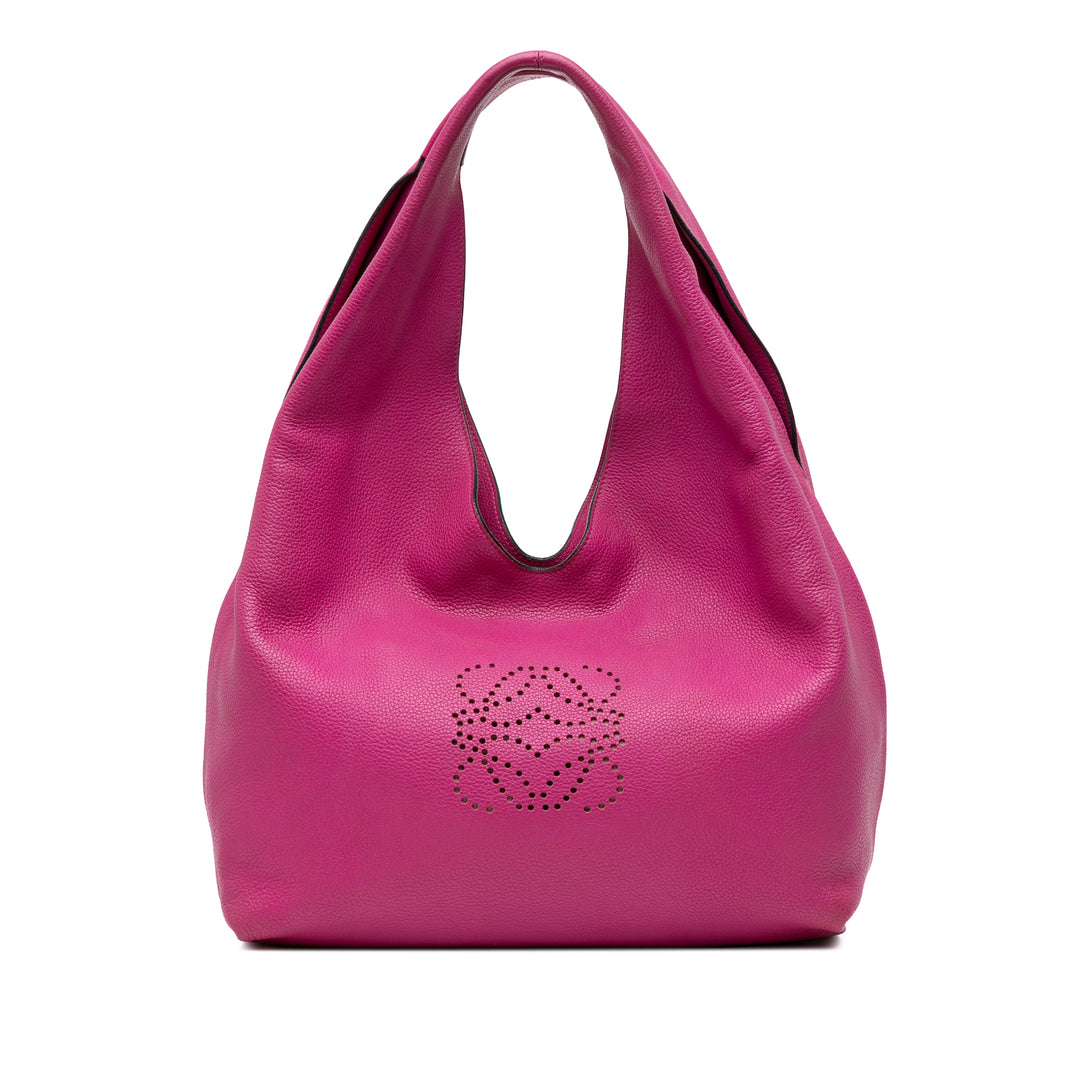 Leather Dunas Hobo Pink - Gaby Paris