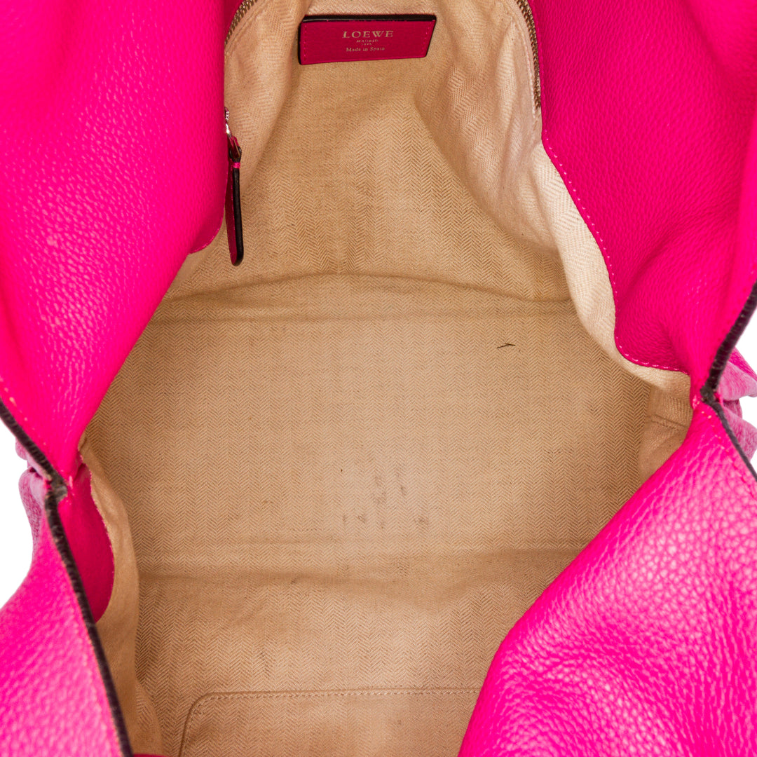 Leather Dunas Hobo Pink - Gaby Paris