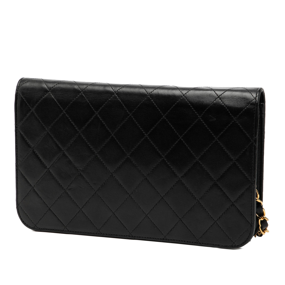 Chanel CC Matelassé Cuir d’agneau Full Simple rabat
