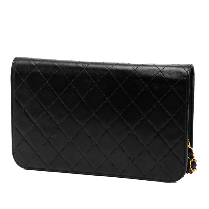 Chanel CC Matelassé Cuir d’agneau Full Simple rabat