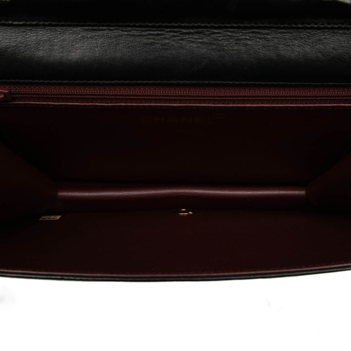 Chanel CC Matelassé Cuir d’agneau Full Simple rabat