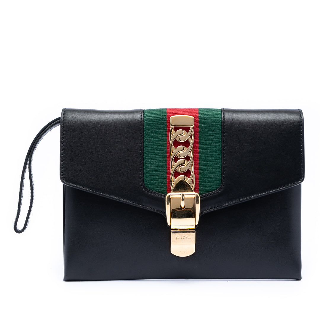 Gucci Cuir Sylvie Pochette