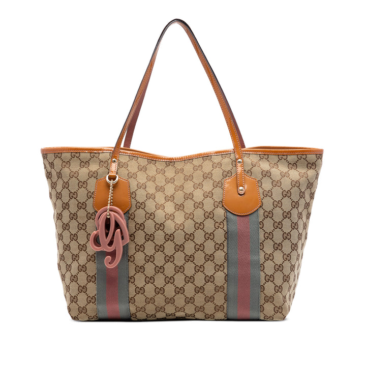 GG Web Jolie Cabas Beige