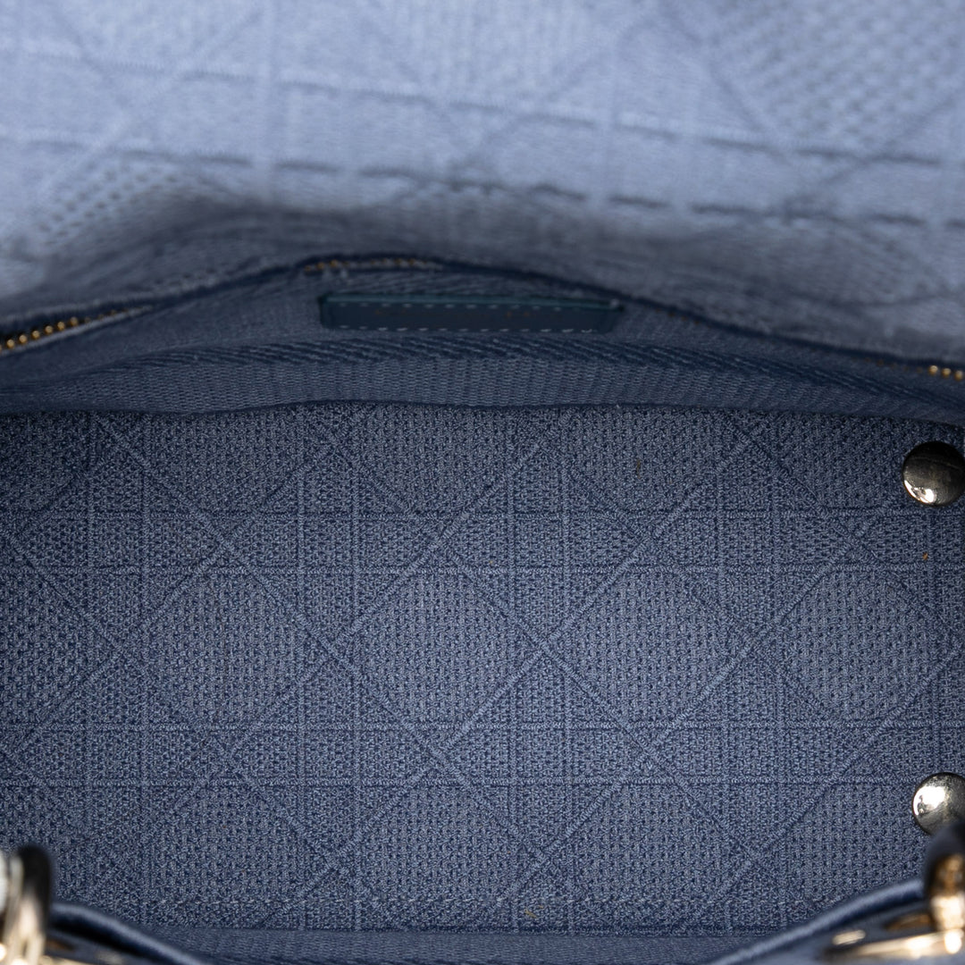 Dior Medium Toile Cannage Lady D Lite
