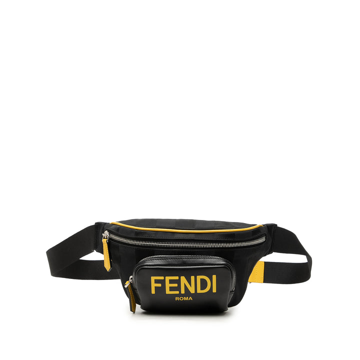 Logo Sac ceinture Noir