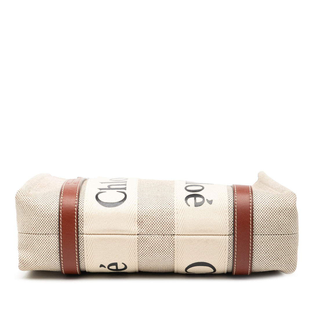Chloé Small Toile Woody Cabas
