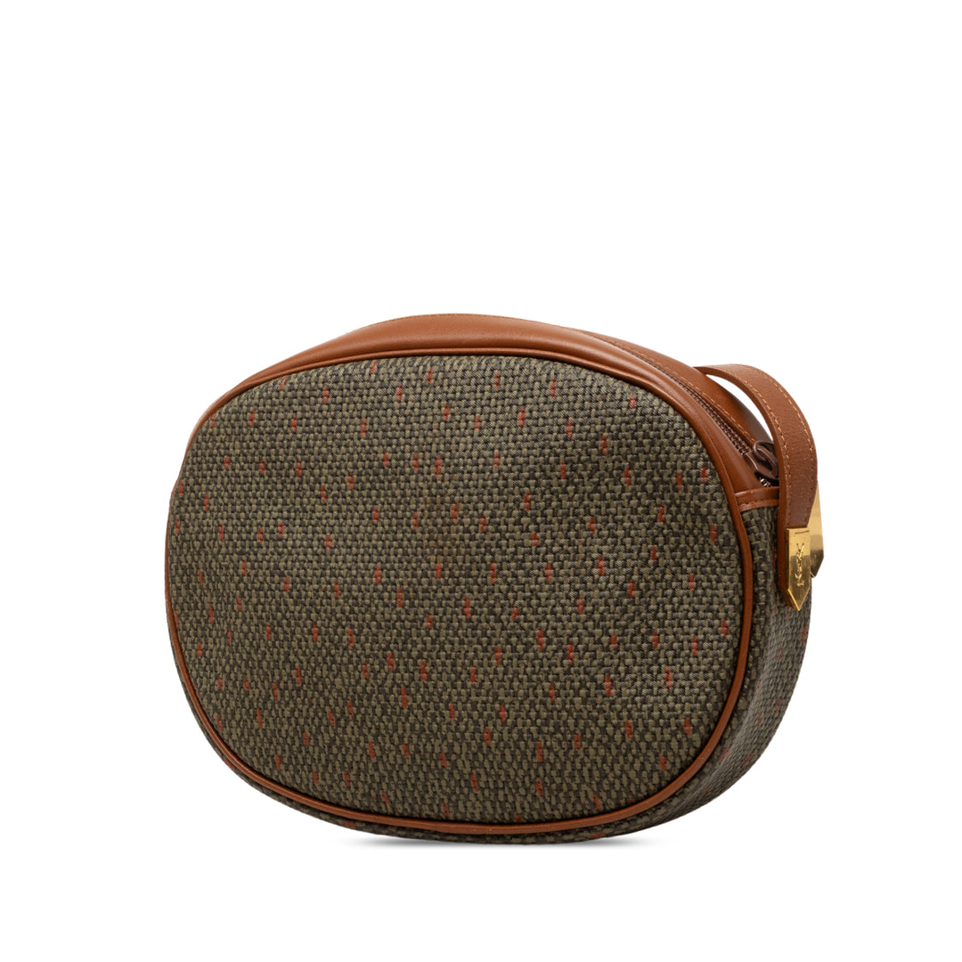 Saint Laurent Coated Toile Sac porté croisé