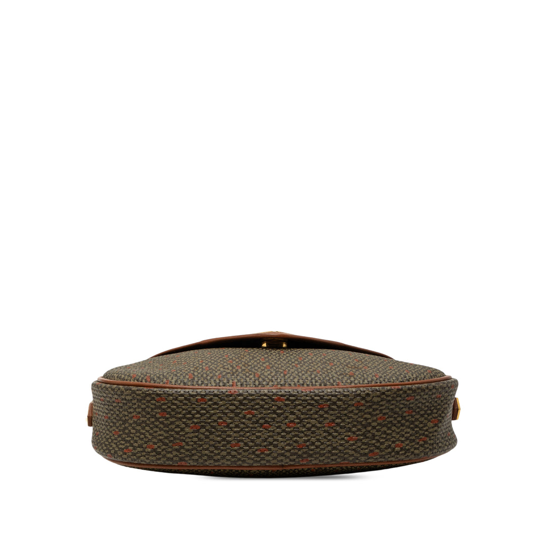 Saint Laurent Coated Toile Sac porté croisé