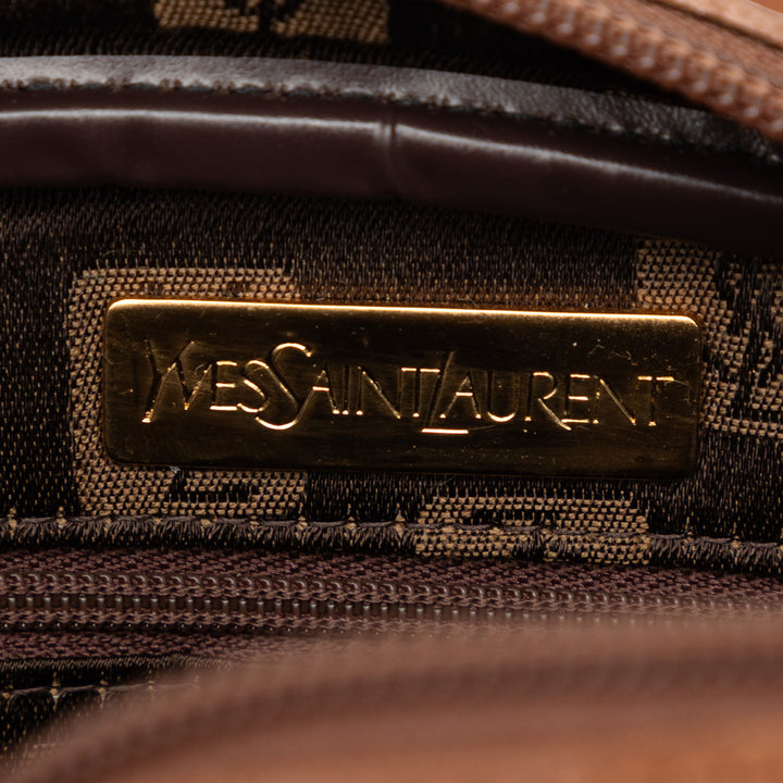 Saint Laurent Coated Toile Sac porté croisé